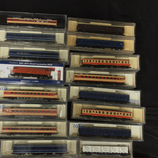 Nゲージ トミックス 2208 JR DE10形 国鉄DD54形 ディーゼル機関車 他 カトー スハ43 等 鉄道模型